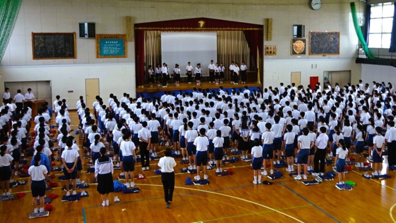 050707 立会演説生徒会長選挙5