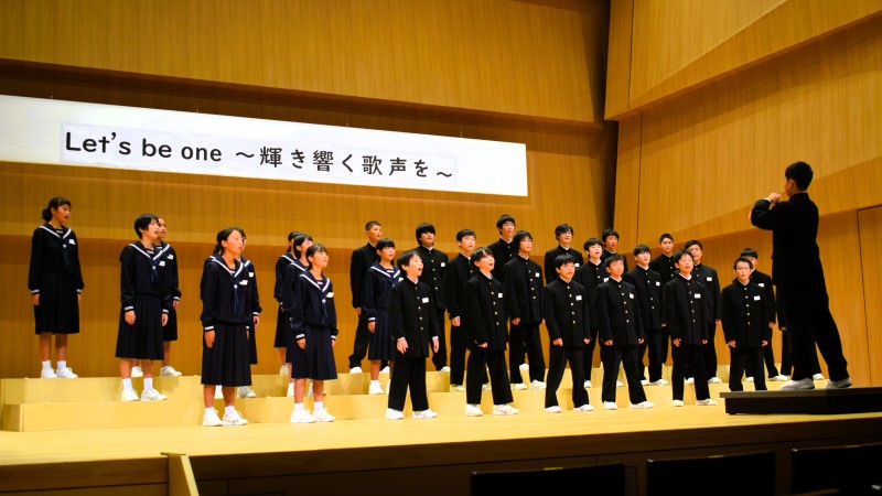 南風祭合唱の部1年生2