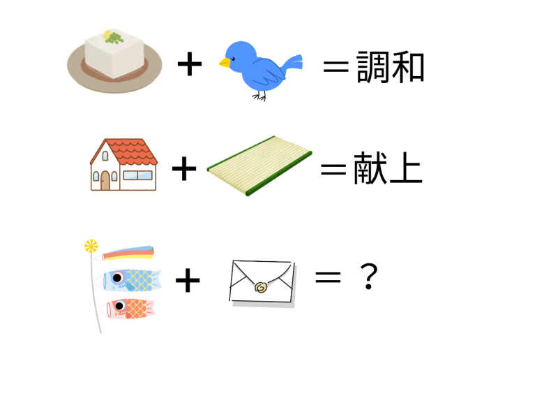謎解き１